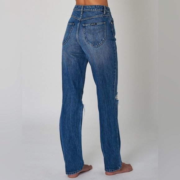 Classic Straight Organic Worn Jeans - Picture 4 of 4